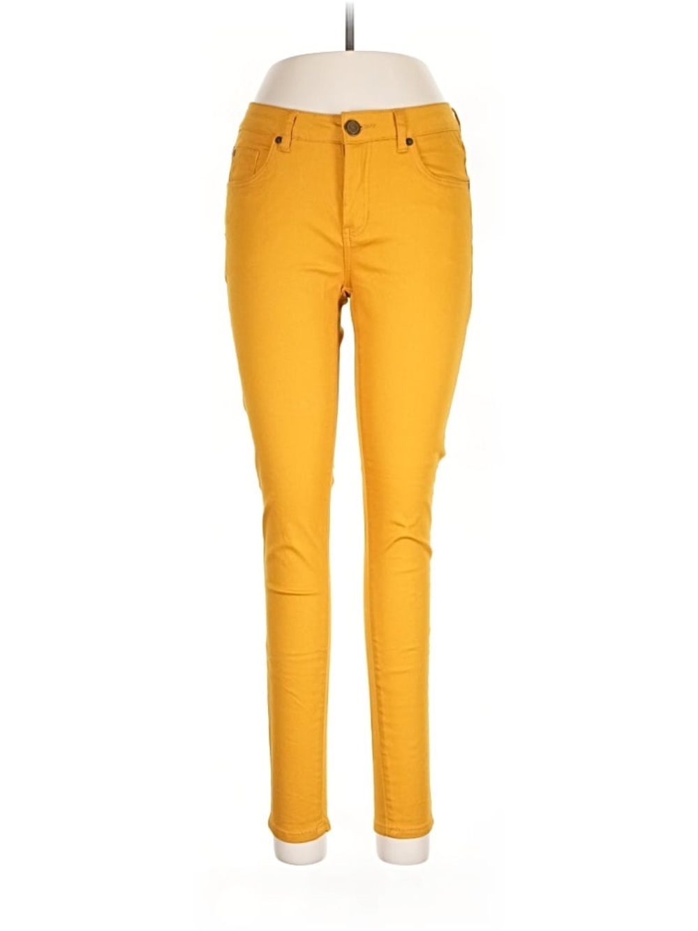 ONE 5 ONE Women’s Skinny Jeans in mustard yellow 12